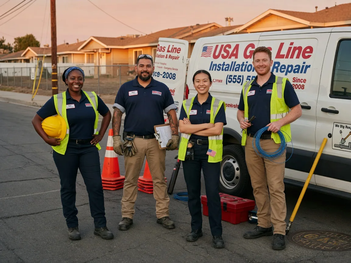 Gas Line Installation company in Swedesburg, IA